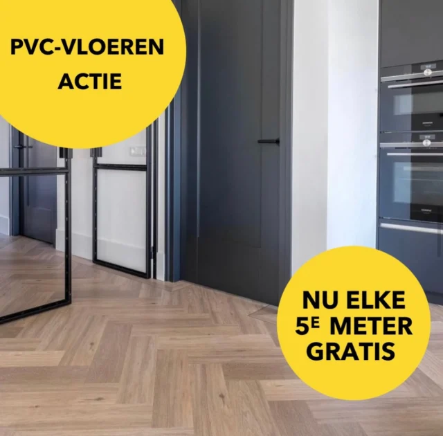 Verhuis- of verbouwplannen? Dan kun je nu profiteren van heel veel voordeel! Bij aankoop van een PVC-vloer van het merk FLOR krijg je nu elke 5e meter gratis!* 💛 

Bezoek de winkel en ontdek deze mooie nieuwe collectie vloeren 😍

Deze actie loopt t/m 1 juli 2025

*vraag in de winkel naar de voorwaarden